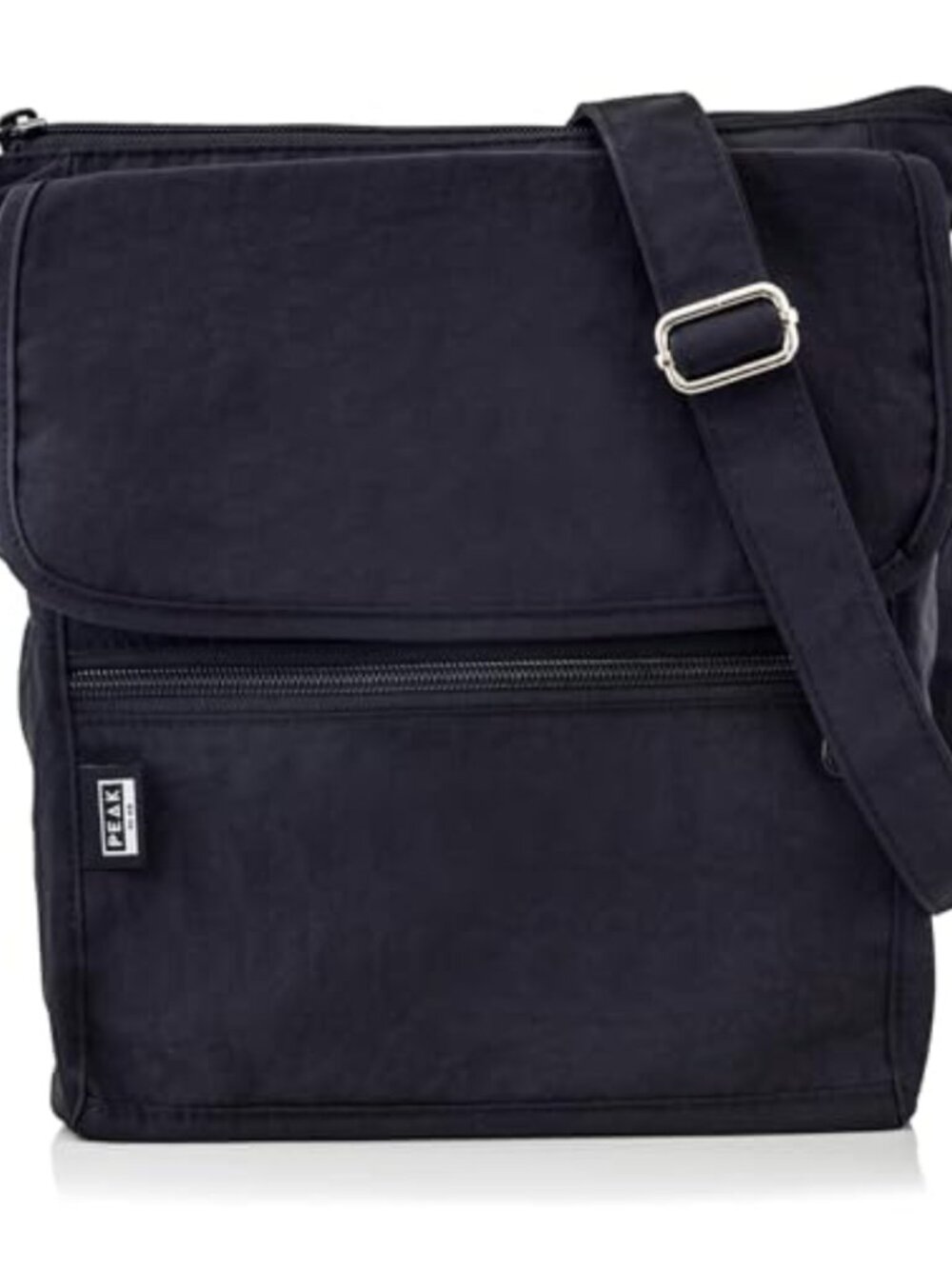 Nylon Crossbody Purse Hidden RFID Pocket Lifetime Lost Found ID